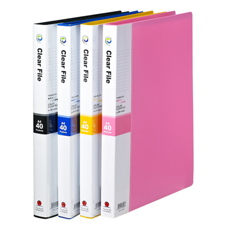 영오 친환경 클리어화일 청색 (A440매)