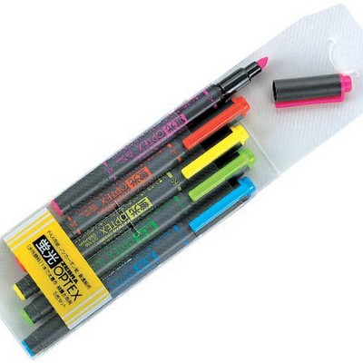 제브라 옵텍스 형광펜 (5색/SET)