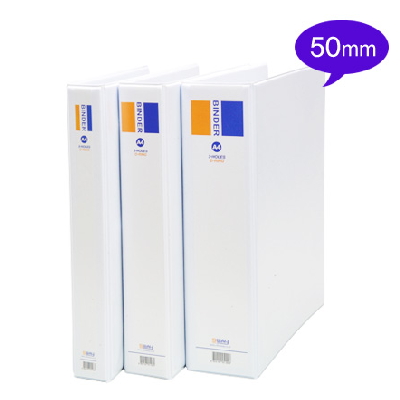 SWAY 3공D링 백색투명바인더 (A4폭:50mm)