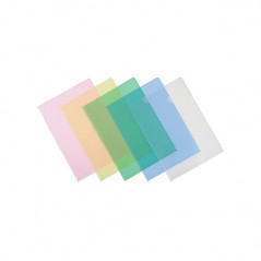 문화 PP 반투명홀더 A4 F493-7 흰색(10개/팩)