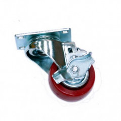 캐스터(회전+브레이크)